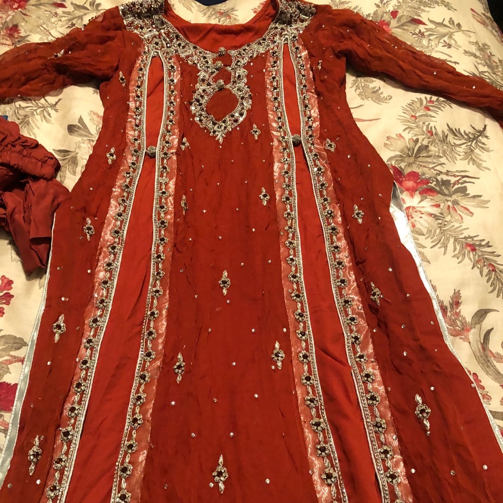 Pakistani clothes formal suit